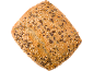 Flerkornsbröd med sesam- och linfrön.
