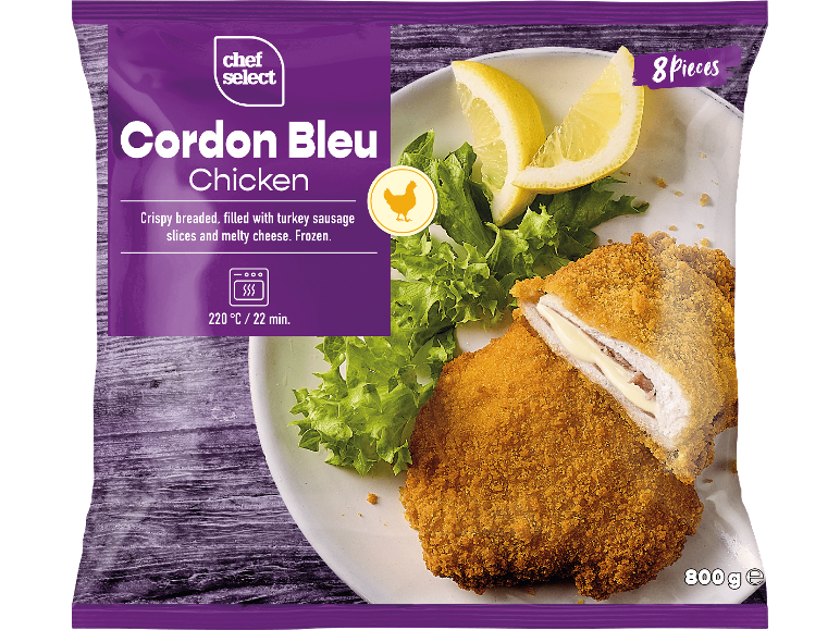 Kycklingschnitzel Cordon Bleu