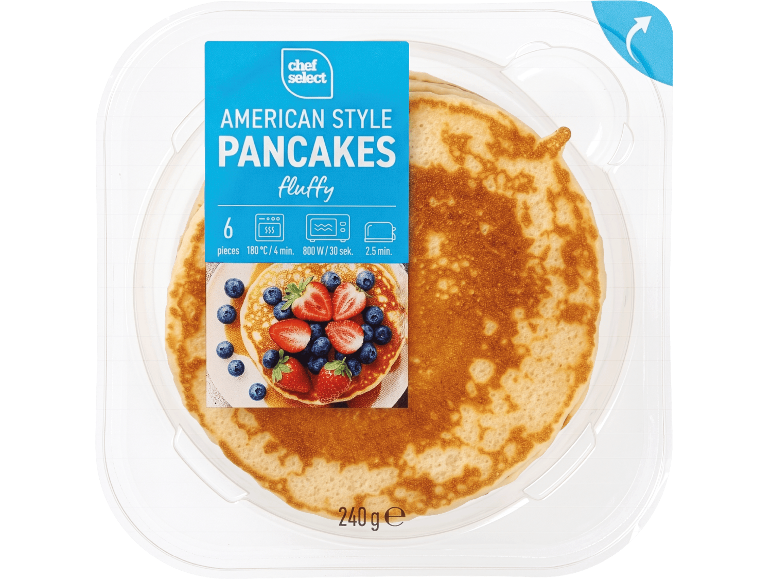 Pannkakor i amerikansk stil chef select, 240g