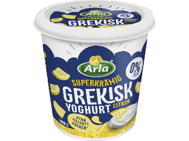 Arla Grekisk yoghurt citron