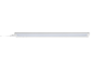 Vit LED-listlampa med strömbrytare och kabel.