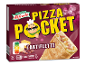Pizza Pocket-förpackning med tartiflettefyllning och Nutri-Score-märkning.