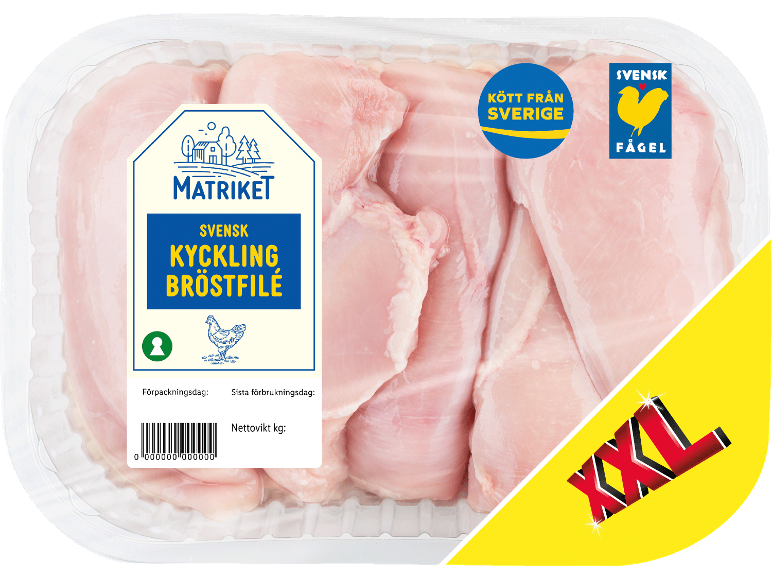 Färsk kycklingbröstfilé
