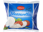 Mozzarella-förpackning med tomatskivor och basilika, italiensk stil, 125 g.