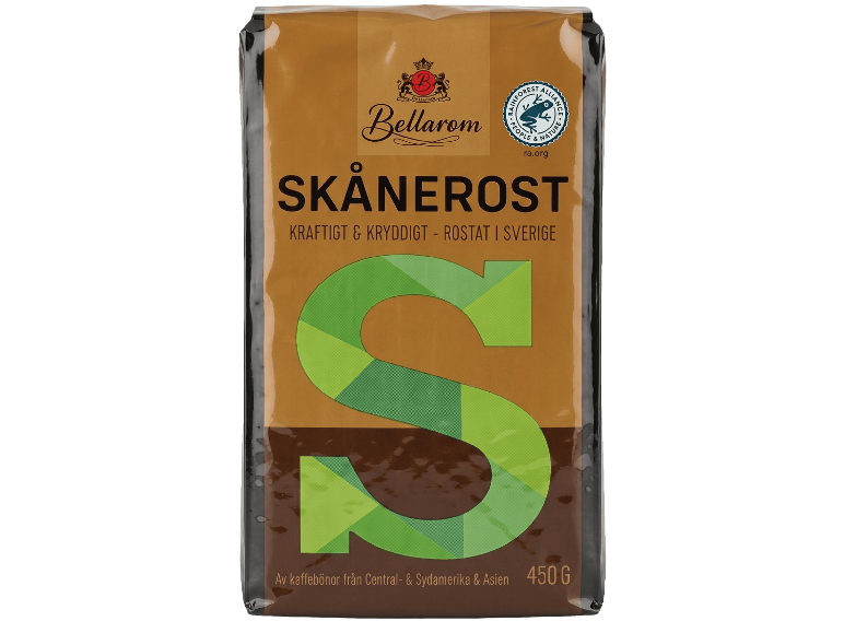 Bellarom Skånerost bryggkaffe, 450 g