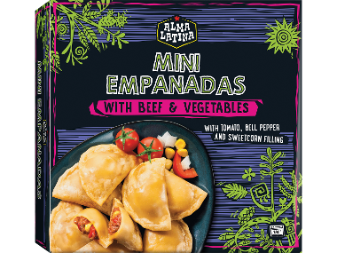 Latin American Style Empanadas biff & grönsaker