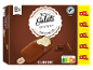 Chokladglasslåda med 8 stycken, märkt 'Classic' och 'XXL'.