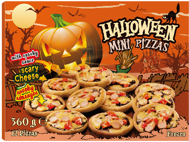 HALLOWEEN Minipizzor