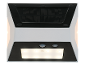 Solcellsvägglampa med rörelsesensor och LED-lampor.