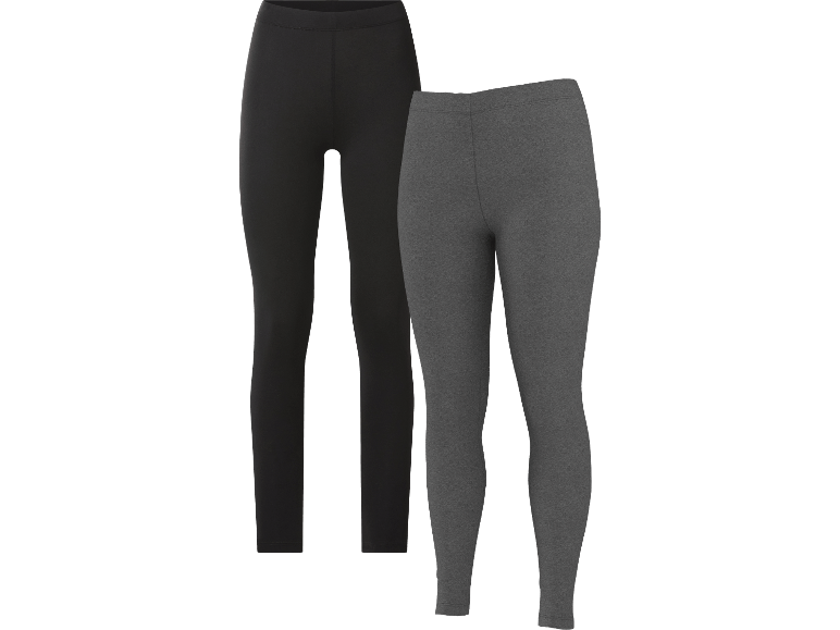 Esmara damleggings: svarta och grå
