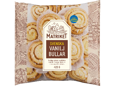 MATRIKET Vaniljbullar