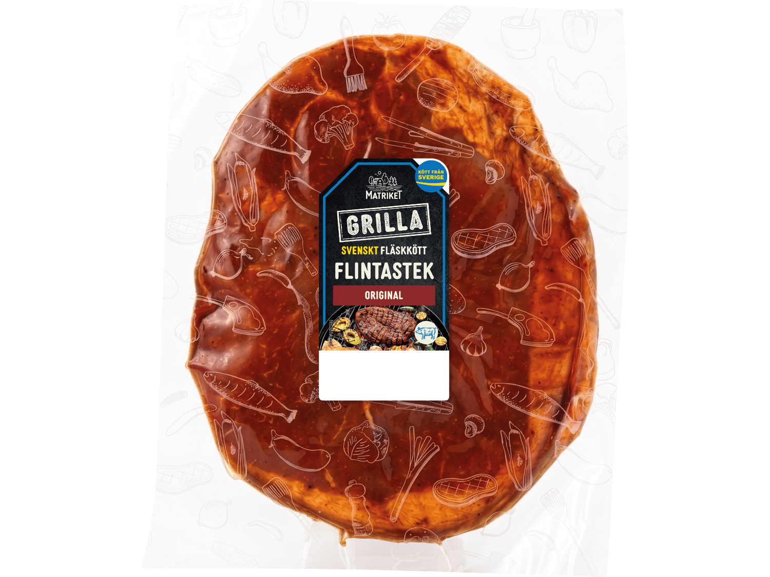 Marinerad Flintastek