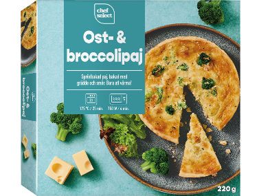 chef select Ost- & broccolipaj