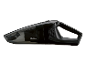 Svart handdammsugare med texten '7.4V Li-ion PERFORMANCE+' och 'max' markering.