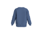 Blå långärmad sweatshirt, bakifrån