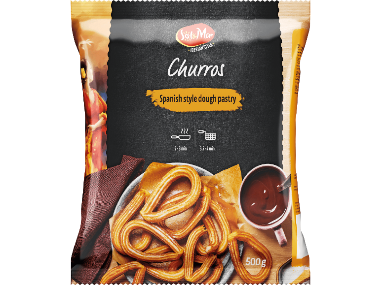 SOL&MAR Churros spanskt bakverk, 500g förpackning