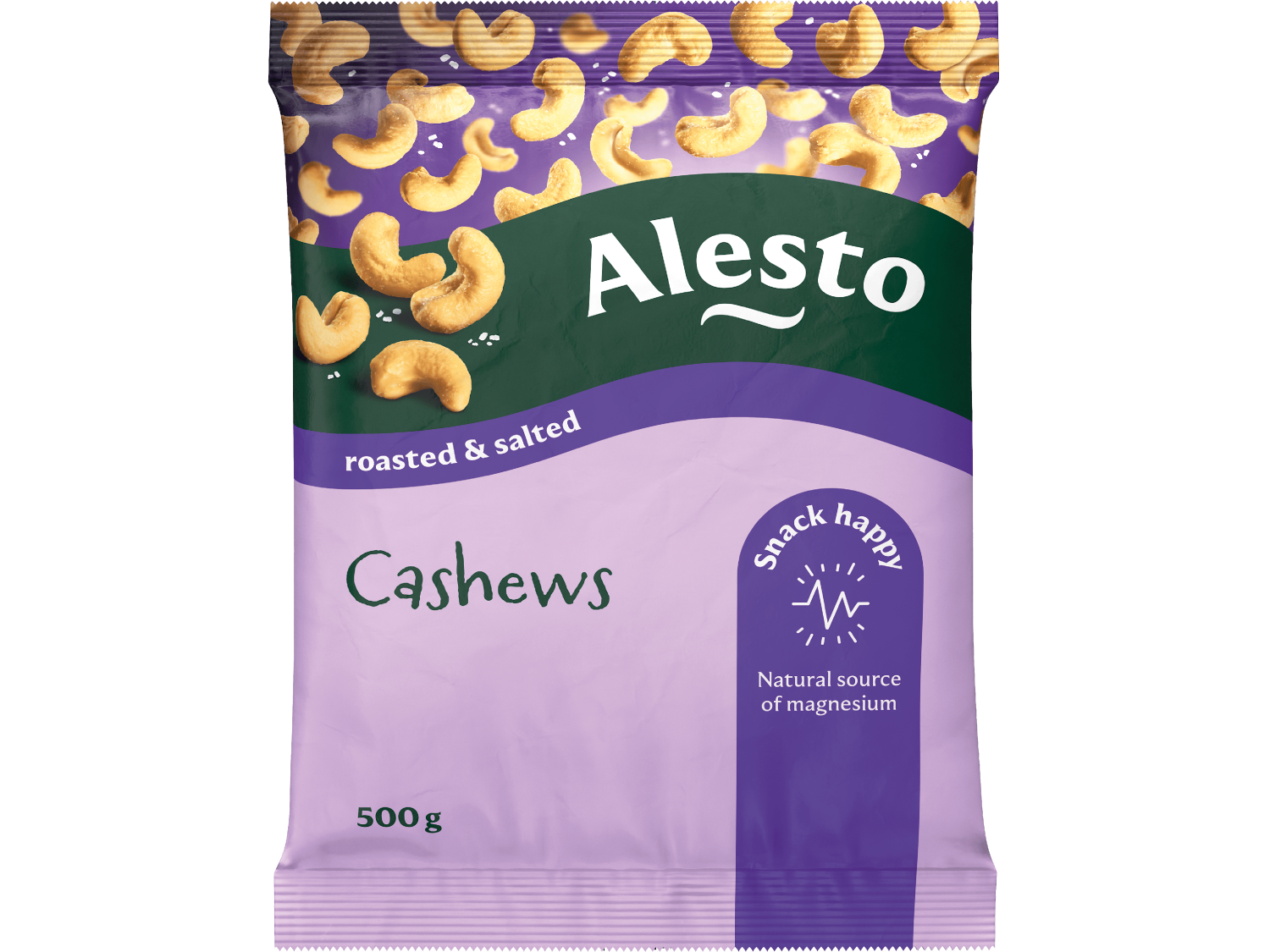 ALESTO Cashewnötter rostade & saltade