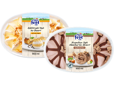 Bon Gelati Dessertglass med topping