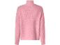 Dam rosa stickad polotröja.