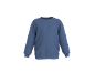 Blå långärmad sweatshirt med rund hals