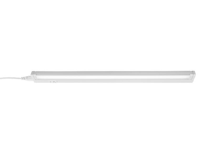Vit LED-ljuslist med strömkabel