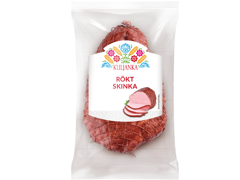 Kuljanka rökt skinka i förpackning