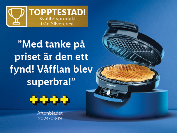 SILVERCREST® Våffeljärn