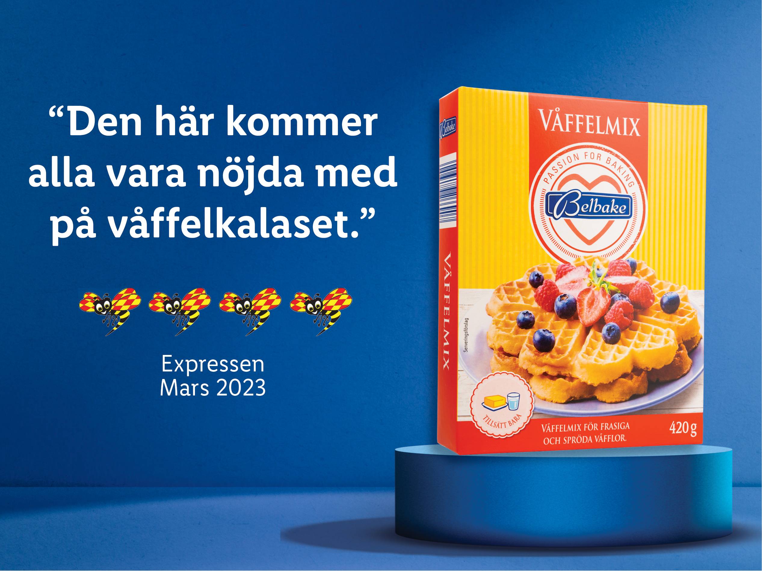 Belbake Våffelmix