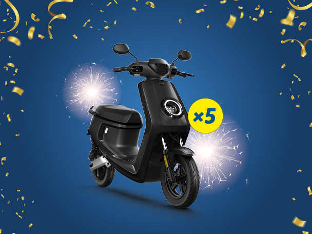 Vespa (NIU MQi+ Sport Standard Range 45 km/h)