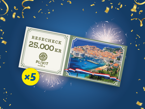 25.000 kr i resecheck till Kroatien
