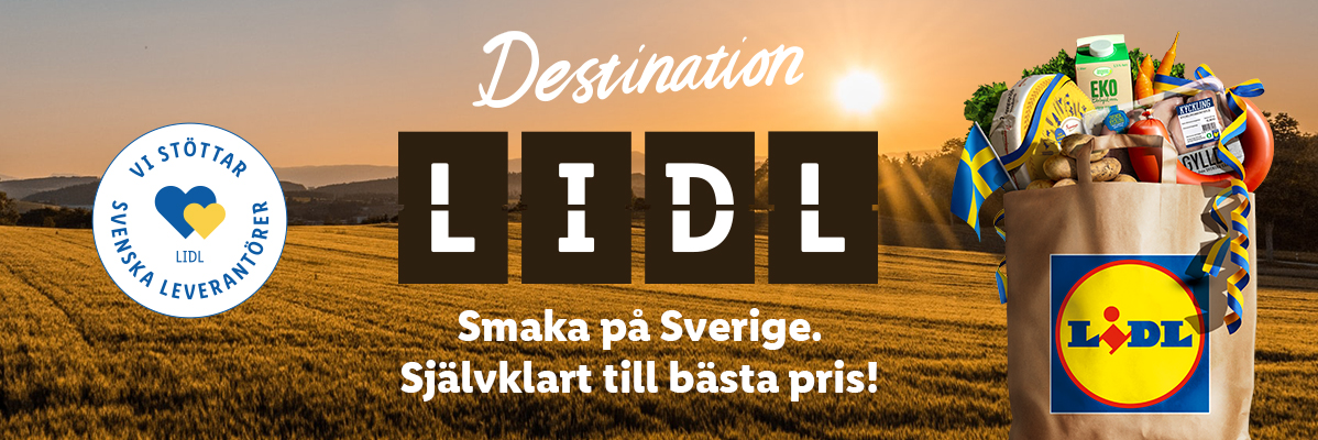 LIDL: Svenska produkter, bästa pris!