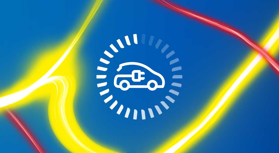 Elbil, laddning, förnybar energi.