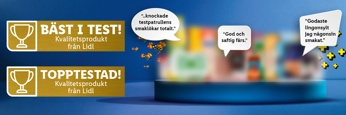 Lidl-produkter: bäst i test och topptestad.