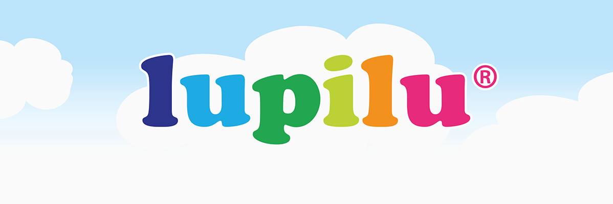 Lupilu-logotyp: kläder och produkter för bebisar.