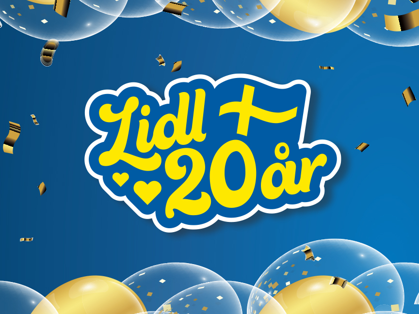20 år av matglädje till röda priser!